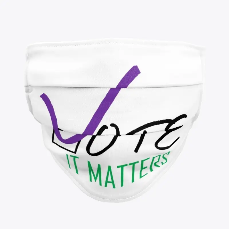 VOTE MASK (white)